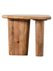 Gallery Home Light Wood Zephyr Side Table - Image 3 of 4