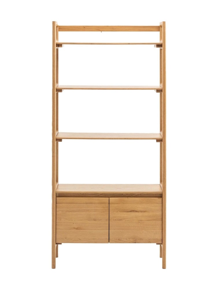 Gallery Home Light Wood Altitude Open Display Cabinet - Image 8 of 8 Gallery Home Light Wood Altitude Open Display Cabinet - Image 8 of 8
