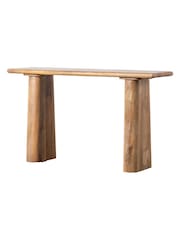 Gallery Home Black Zephyr Console Table - Image 5 of 6