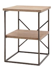 Gallery Home Light Wood Briarwood Side Table - Image 1 of 5