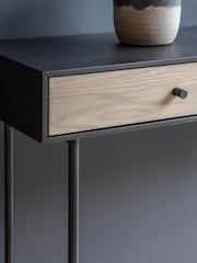 Gallery Home Light Wood Serenity 2 Drawer Console Table - Image 3 of 7