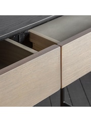 Gallery Home Light Wood Serenity 2 Drawer Console Table - Image 4 of 7