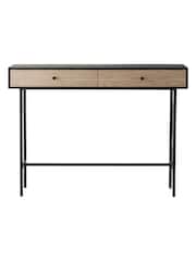 Gallery Home Light Wood Serenity 2 Drawer Console Table - Image 7 of 7