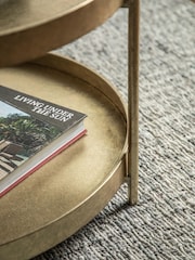 Gallery Home Gold Oceanic Coffee Table - Image 2 of 8