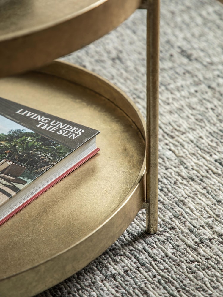 Gallery Home Gold Oceanic Coffee Table - Image 2 of 8