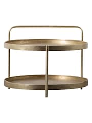 Gallery Home Gold Oceanic Coffee Table - Image 6 of 8