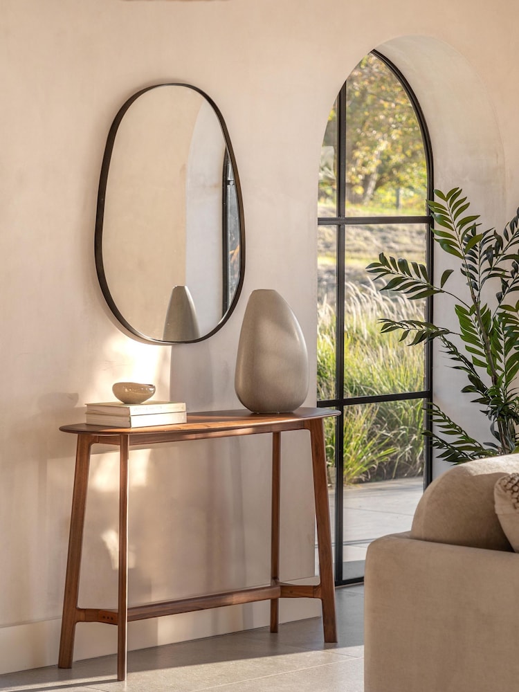 Gallery Home Dark Wood Altitude Console Table - Image 1 of 7