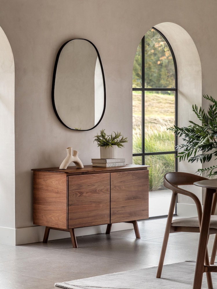 Gallery Home Brown Altitude 2 Door Sideboard - Image 1 of 8 Gallery Home Brown Altitude 2 Door Sideboard - Image 1 of 8