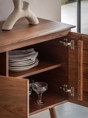 Gallery Home Brown Altitude 2 Door Sideboard - Image 3 of 8