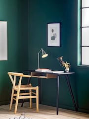 Gallery Home Black Uuda Desk with Shelf - Image 1 of 5