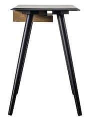 Gallery Home Black Uuda Desk with Shelf - Image 3 of 5