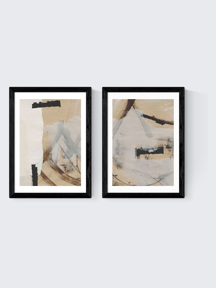 East End Prints Black Reunion Wall Art Set by Dan Hobday - Image 2 of 2