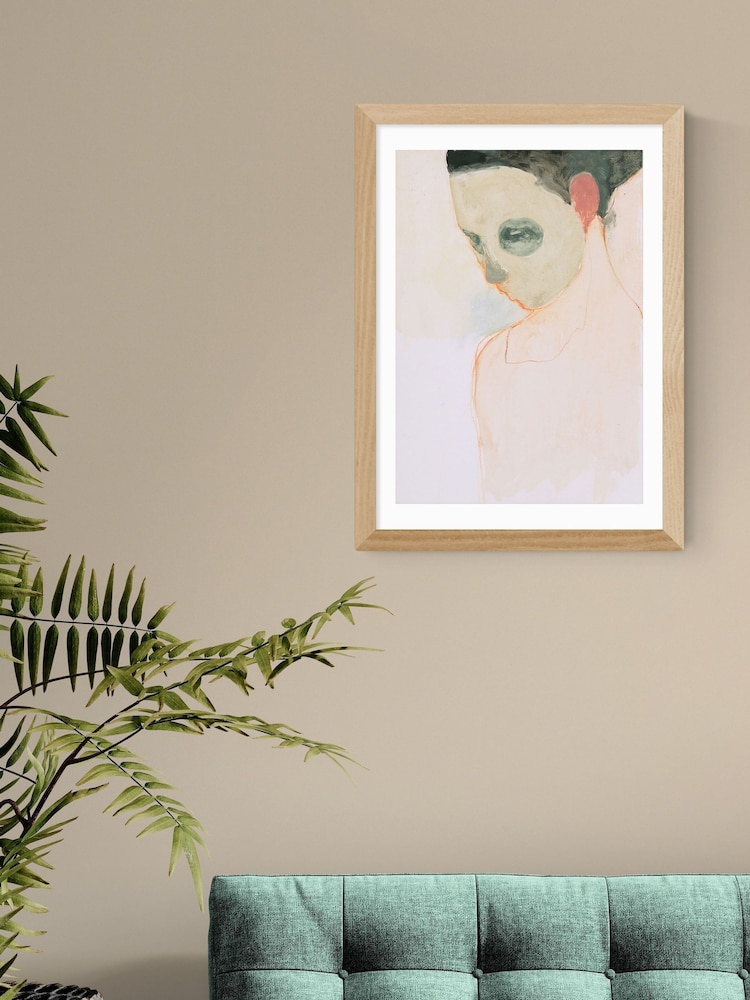 East End Prints Oak Nude Portrait Wall Art Print by Jorgen Hansson - Image 1 of 3 East End Prints Oak Nude Portrait Wall Art Print by Jorgen Hansson - Image 1 of 3