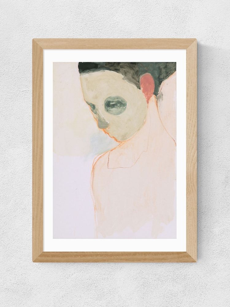 East End Prints Oak Nude Portrait Wall Art Print by Jorgen Hansson - Image 2 of 3 East End Prints Oak Nude Portrait Wall Art Print by Jorgen Hansson - Image 2 of 3