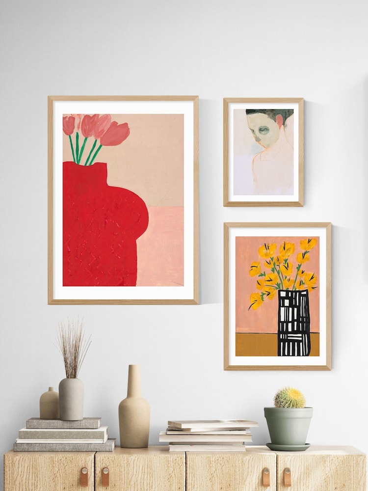 East End Prints Oak Nude Portrait Wall Art Print by Jorgen Hansson - Image 3 of 3 East End Prints Oak Nude Portrait Wall Art Print by Jorgen Hansson - Image 3 of 3