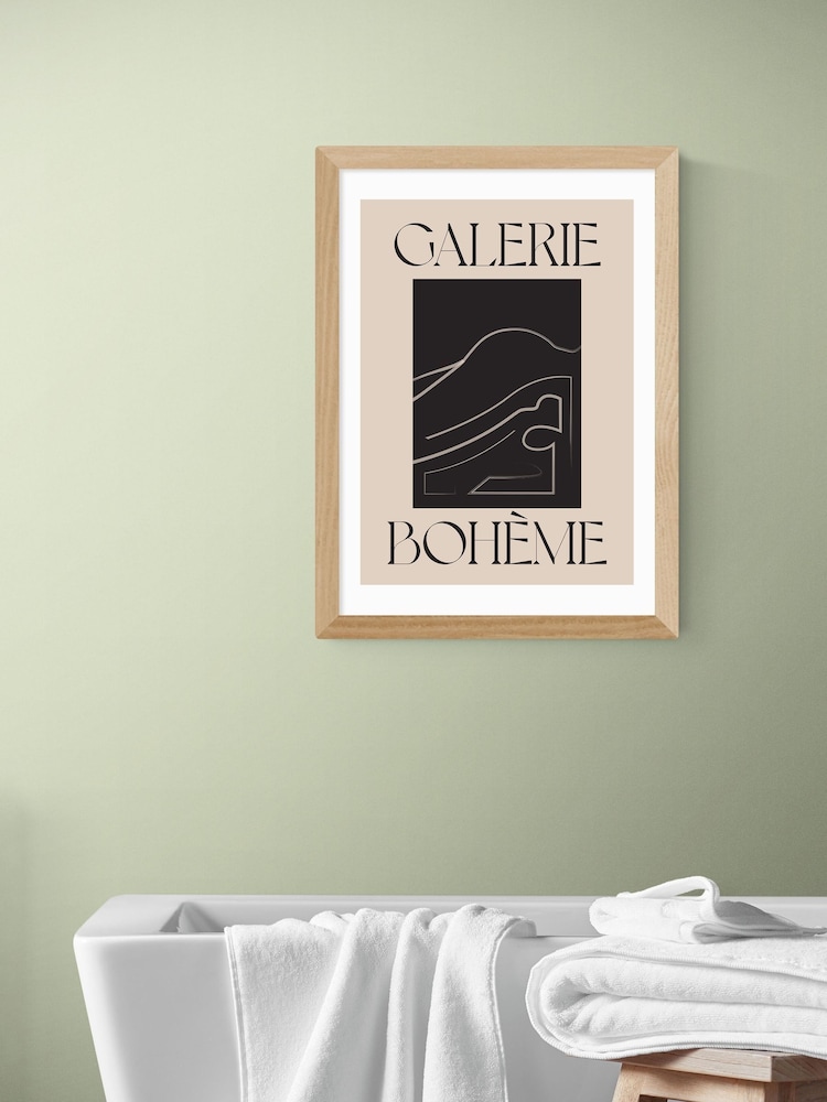 East End Prints Oak La Vie Boheme Wall Art Print by Flower Love Child - Image 1 of 3
