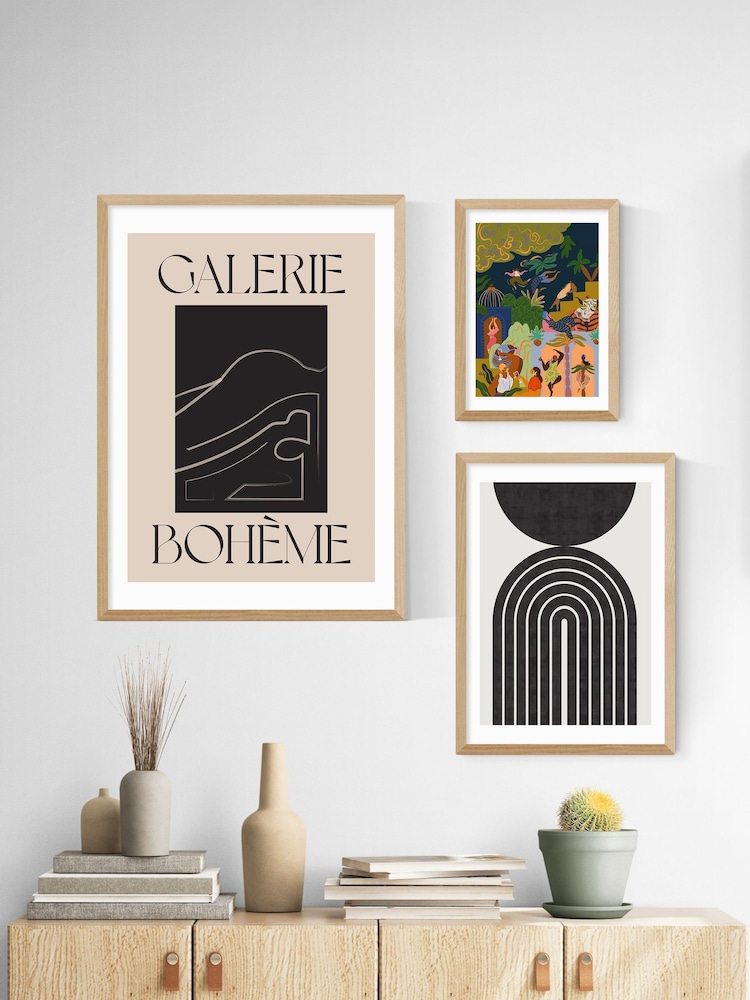 East End Prints Oak La Vie Boheme Wall Art Print by Flower Love Child - Image 3 of 3 East End Prints Oak La Vie Boheme Wall Art Print by Flower Love Child - Image 3 of 3