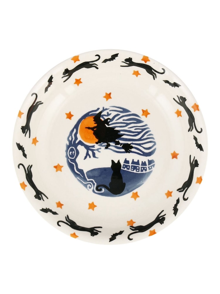Emma Bridgewater Cream The Wise Witches Halloween Medium Pasta Bowl - Image 2 of 3