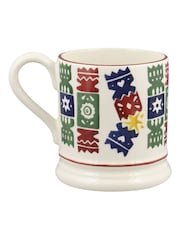 Emma Bridgewater Cream Christmas Crackers 1/2 Pint Mug - Image 3 of 5