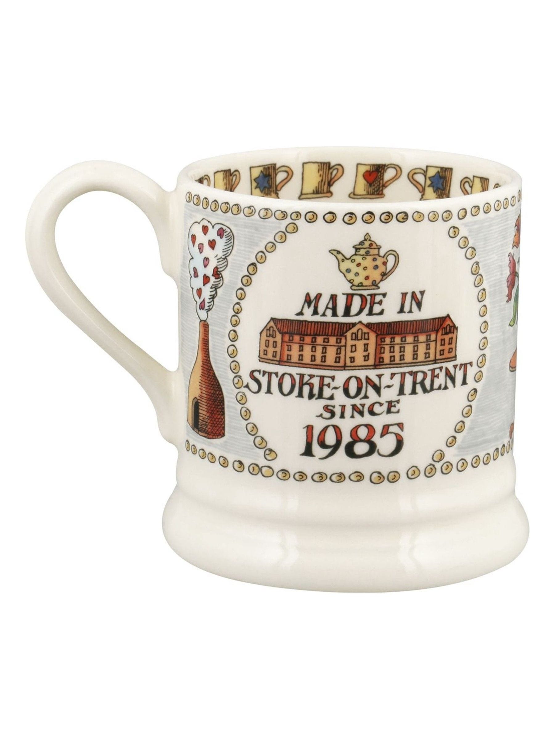 Buy Emma Bridgewater Cream 40 Years 1985-2025 1/2 Pint Mug from