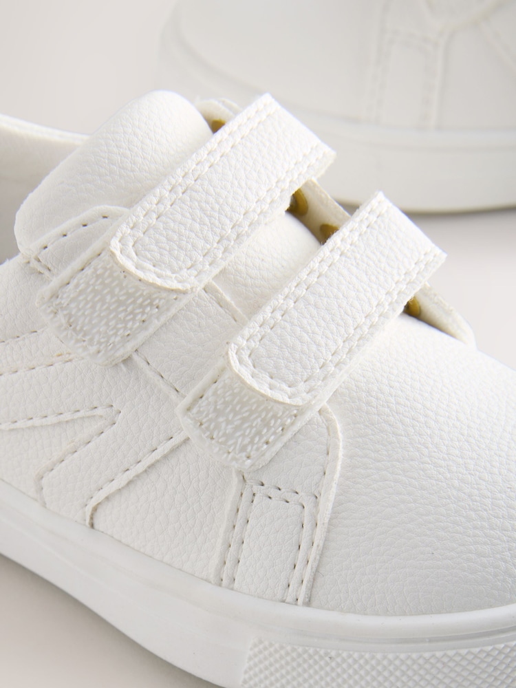 White First Walker Touch Fastening Trainers - Image 5 of 5