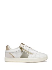 Geox White Blomiee Low-Cut Sneakers - Image 1 of 5
