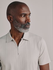 Neutral Signature Supima N.Premium Ribbed Polo Shirt - Image 1 of 6