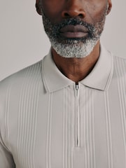 Neutral Signature Supima N.Premium Ribbed Polo Shirt - Image 5 of 6