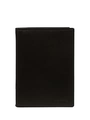 Pure Luxuries London 'Louis' Leather Black Passport Holder - Image 1 of 4