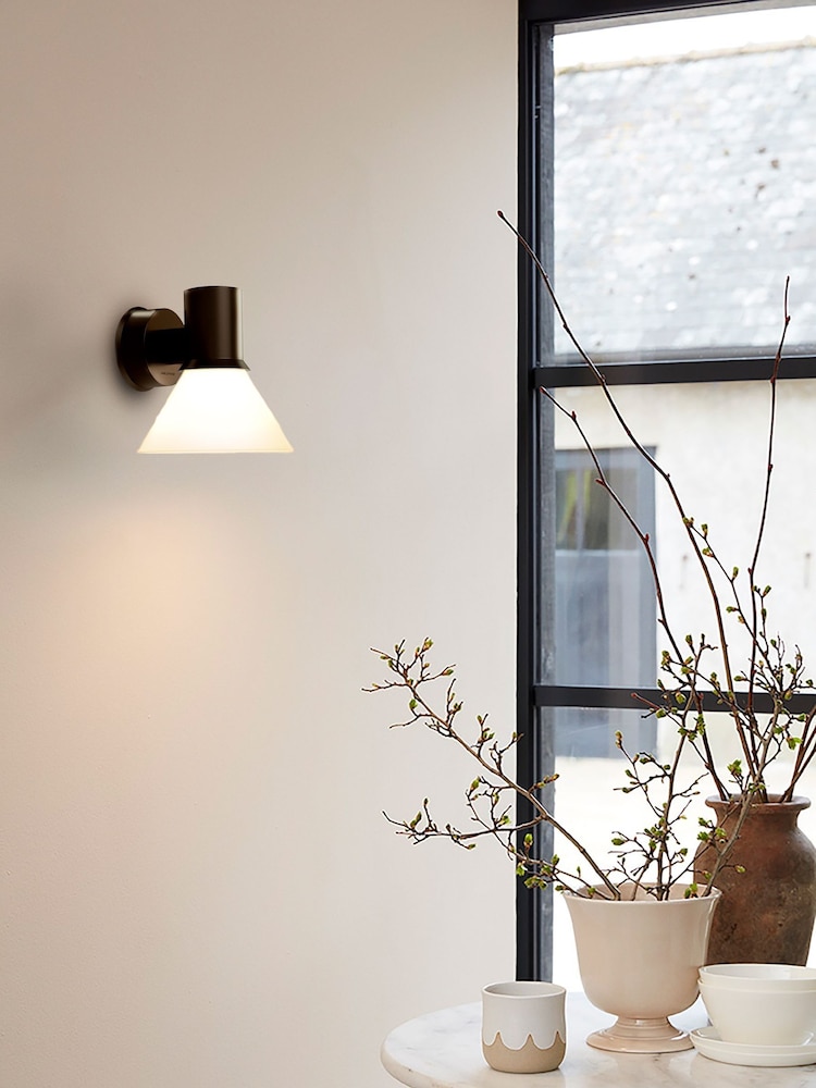 Anglepoise Opal White Glass Type 80 W4 Wall Light - Image 1 of 6 Anglepoise Opal White Glass Type 80 W4 Wall Light - Image 1 of 6