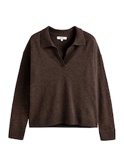 Chinti & Parker Wool Cashmere Collared Sweater - Image 4 of 4
