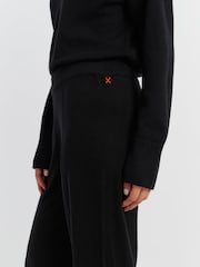 Chinti & Parker Wool Cashmere Wide Leg Track Joggers - Image 3 of 4