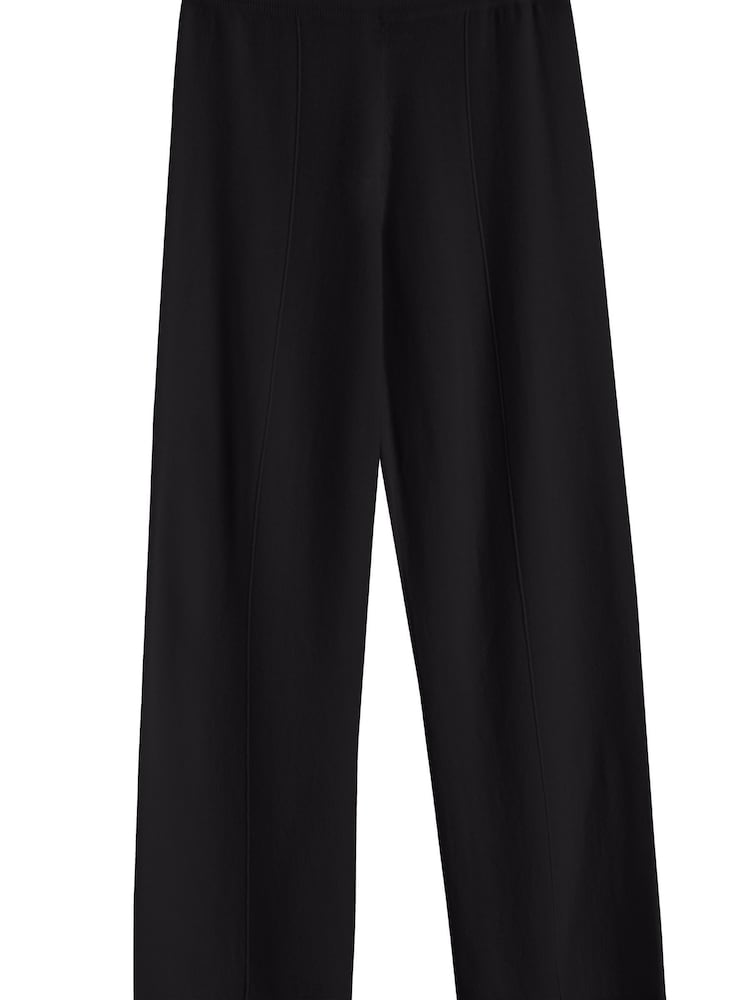 Chinti & Parker Wool Cashmere Wide Leg Track Joggers - Image 4 of 4