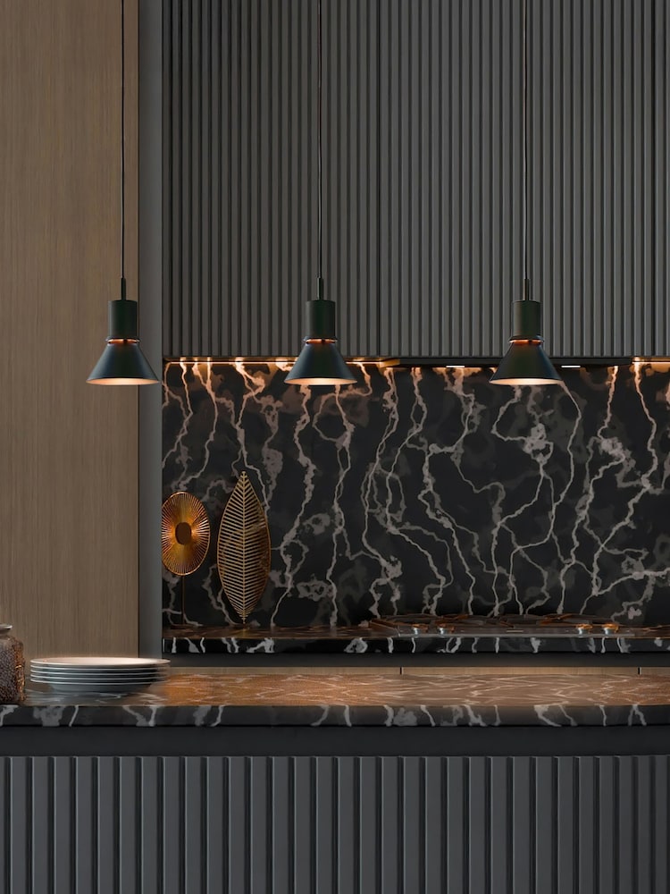 Anglepoise Matte Black Type 80 Pendant Ceiling Light - Image 1 of 4