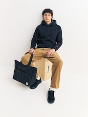 Carhartt WIP Black Hooded Chase Sweatshirt - Image 6 of 7