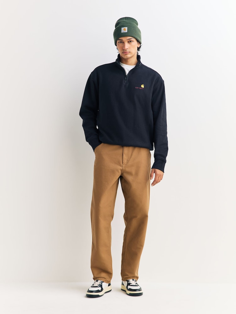 Carhartt WIP Brown Single Knee Pants - Image 1 of 7 Carhartt WIP Brown Single Knee Pants - Image 1 of 7