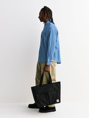 Carhartt WIP Blue Lucas Denim Wash Shirt - Image 3 of 7