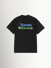 Carhartt WIP Black All Tools Graphic T-Shirt - Image 8 of 9