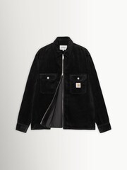 Carhartt WIP Black Reynold Corduroy Zip Shirt Jacket - Image 3 of 3