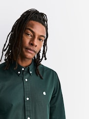 Carhartt WIP Green Madison Twill Shirt - Image 4 of 7