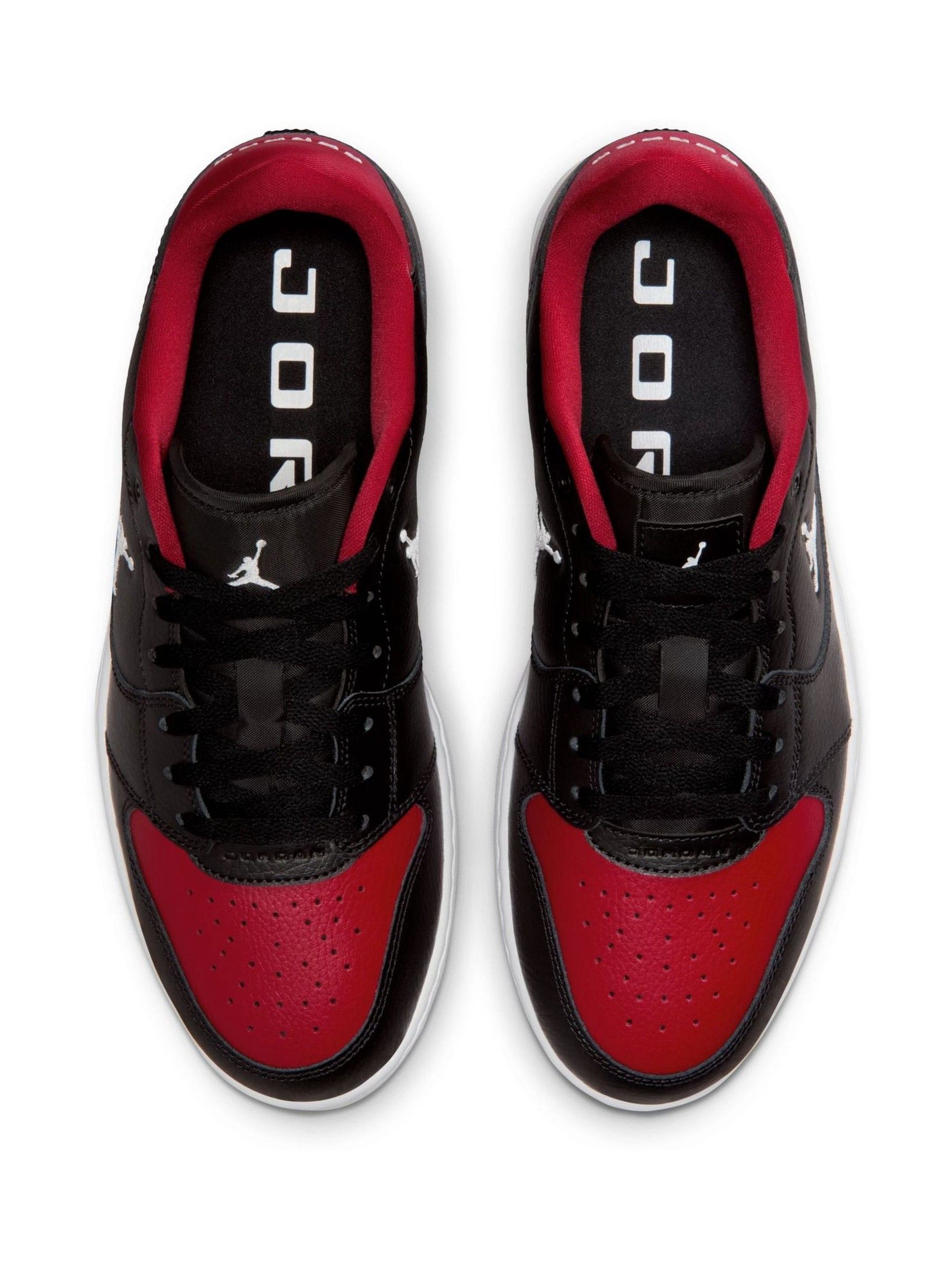 Buy Jordan Red/Black Access Court Low Trainers from Next Romania