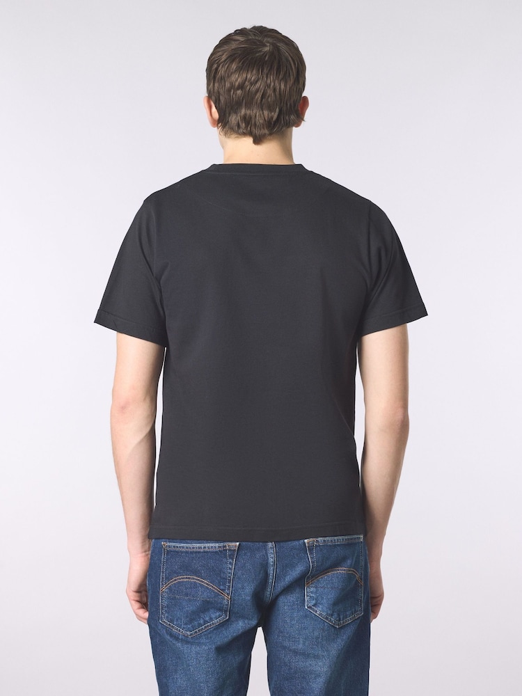 Pretty Green Black Resonance Box Logo T-Shirt - Image 2 of 4