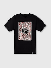 Pretty Green Black Resonance Box Logo T-Shirt - Image 4 of 4