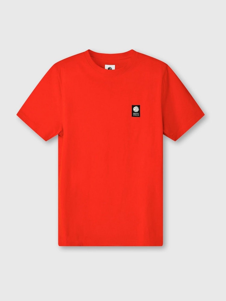 Pretty Green Orange Gillespie Short Sleeve T-Shirt - Image 1 of 1