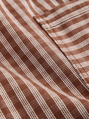 Rust Brown Print Side Pocket Wide Trousers (3mths-7yrs) - Image 3 of 4