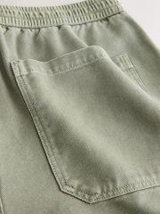 Verde - Authentic Washed Elasticated Trousers - Imagen 9 de 9