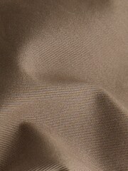 Tanfärgad Brun - Single Pleat Chino Trousers With Belt - Bild 2 av 4