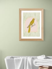 East End Prints Oak Eccentric Parrot Wall Art Print by Oh Fine Art - Image 1 of 3