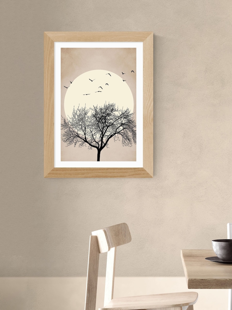 East End Prints Oak Dreamers Bright Wall Art Print by Kubistika - Image 1 of 3