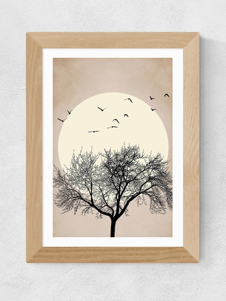 East End Prints Oak Dreamers Bright Wall Art Print by Kubistika - Image 2 of 3 East End Prints Oak Dreamers Bright Wall Art Print by Kubistika - Image 2 of 3